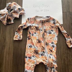 Bums & Roses Piggy & Cow Zippy + Bow